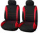 Autoschonbezug Auto Anti Staub Sitzbezug Schutzhülle Für Citroen C1 Für C-Elysee DS3 C4 DS4 C5 DS5 C3 Für Aircross Autositzbezüge Schonbezüge (Color : ROT)
