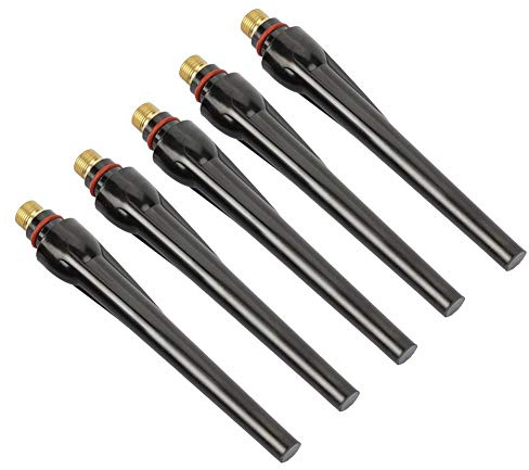Tyenaza TIG Back Cap Kit, 57 Y02 57 Y03 57 Y04 Lang Mittelkurzschluss für TIG Schweiß Brenner WP-17/18/26(5pcs-Long)