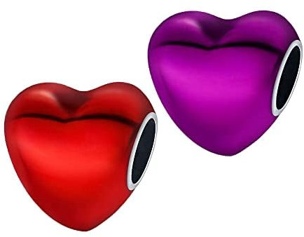 HappyStar Silber 925 Charms Anhänger für Armbänder, Combination Dangle Anhänger Bead Charms für Damen Kompatibel mit Pandora Europäischen Armbändern und Halskette （Mit Spacer Beads