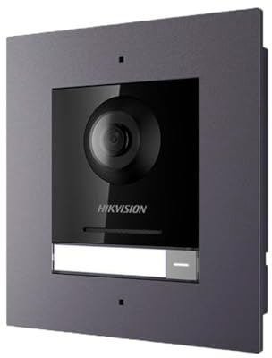 Videoportero IP Hikvision Serie Pro KD8 2MP PoE 1 Botón Exterior IP65 - DS-KD8003-IME1(B)/Flush