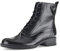 Gabor Damen Schnürstiefeletten, Frauen Stiefeletten,uebergangsstiefel,schnürboots,reißverschluss,Boots,Stiefel,Bootee,schwarz,40.5 EU / 7 UK
