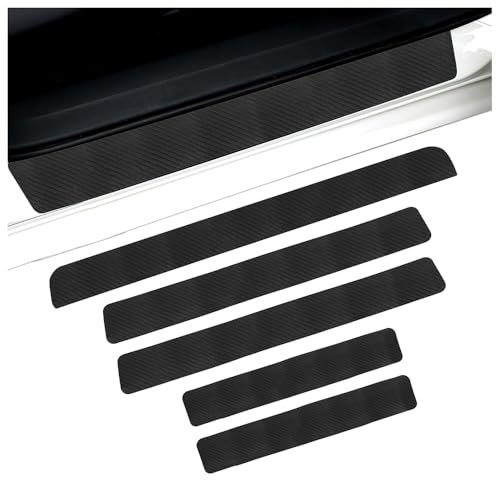 XWIXZ 4 Stück Auto Einstiegsleisten Schutz, für Audi Q2 Q3 8U Q5 8R Q7 4L Anti Scratch Türschweller Schutz Lackschutz Aufkleber Dekorations ZubehöR