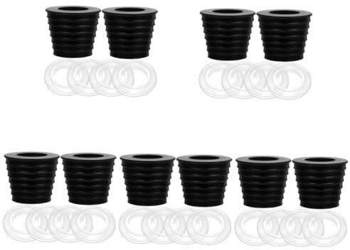 ibasenice 10 Juegos Cubierta de Paraguas de protección Solar Fundas para sombrillas Ultravioleta Funda para sombrilla Accesorios para sombrilla Partes de sombrillas cuña de sombrilla Caucho