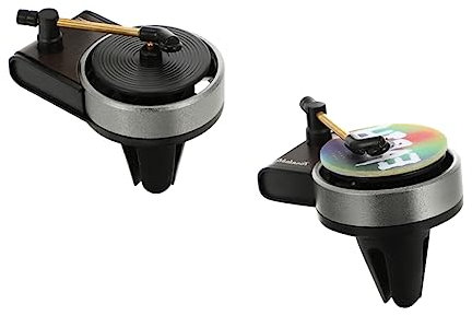 MUCKLILY 2sets Record Player Air Fresheners for Car Car Fragrance Diffusers Turntable