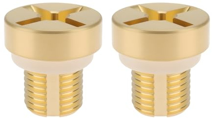 LT Easiyl Tornillos de Purga de Radiador de Refrigerante de Latón (2 Unidades LR150067 Y LR034624) Compatible con Land Rover 2010-2013.