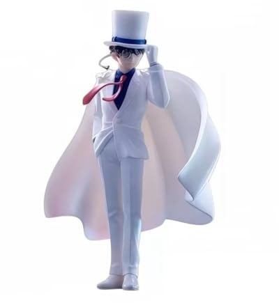 SEGA Detective Conan Kid the PHANTOM THIEF Statue Kollektion Premium Xross Link Figure Japan - Weiß - Höhe 19 cm