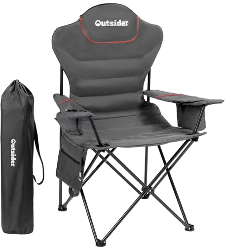 OUTSIDER Oversized Folding Camping Chair Heavy Duty 150kg (Style-2, 1)