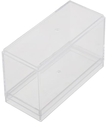 Modell Displaybox 1: 65 aus Acryl für Modellautos und Kleine Sammlungen | Transparent, Robust und Kompakt, Debris Schutz für Büro und Zuhause, Leicht zu Tragen