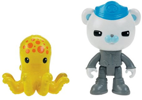 Octonauts Figur & Kreatur-Set Barnacles & The Octopus