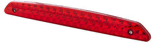 HELLA 2DA 343 800-047 Zusatzbremsleuchte - LED - 24/12V - Anbau/aufklebbar - Lichtscheibenfarbe: rot - LED-Lichtfarbe: rot - Kabel: 200mm - Stecker: offene Kabelenden - hinten