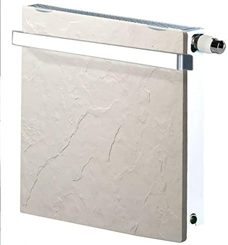 VALDEROMA - Radiateur chauffage central (eau chaude) Hybrid VALDEROMA H2O - VAL-H2O - ARDOISE BLANCHE, CARRE, 500W, 50x50, 333,60