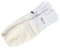 Imkerhandschuhe Leder & Baumwolle weiß - BeeFun®: M