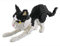 Glint Store Katzenfigur. Bausatz zum Zusammenbauen mit winzigen Bausteinen. Hockende Katze, 1390 Blöcke.
