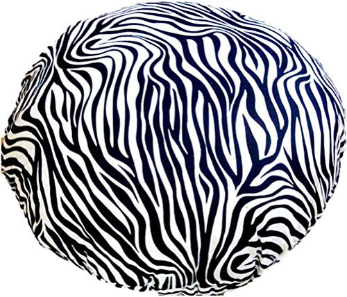 Holzdrehteile Bodenkissen Bodensitzkissen Dekokissen Kissen Sitzkissen 60 cm Zebra