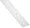 SOTECH 2 Stück Alu Übergangsprofile Cross flach Bodenprofil Tür Übergangsschiene Laminat, Parkett, Vinyl uvm. Breite 37 mm Türschwelle gelocht Aluminium Silber eloxiert Ausgleichsprofil 100 cm