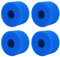 SRTYZ Filterkartusche Poolfilter Filter Ersatzfilter, 4 x Filterkartuschen Schwamm für Intex Typ S1 Filter, Waschbarer Spa-Filter für Spa, Wiederverwendbare Filterkartuschen