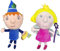 Ben & Holly's Little Kingdom - Plush toy Ben & Holly Super soft quality (15'75/40cm, Set Ben & Holly)
