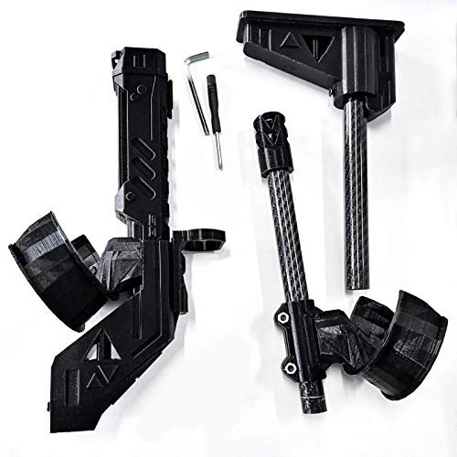 HUAYUWA Magnetic VR Handle Bracket Holder Fit for Oculus Quest 2, VR Gamepad Controller Shooting Stand Lightweight Game Stabilizer for Quest2