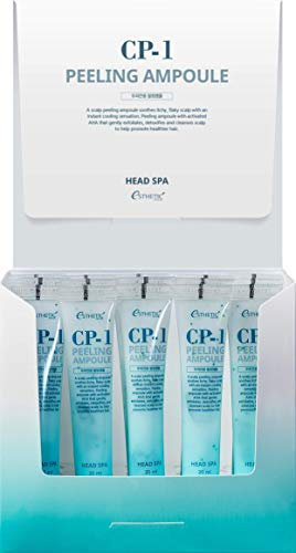 CP-1 Head Spa Peeling Ampoule 20 ml * 20 pièces Exfoliant du cuir chevelu Stimule la croissance des cheveux Apaise les démangeaisons pelliculaires, vitamines C & E, traitement de refroidissement