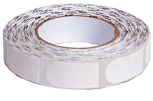KR Unisex-Erwachsene Strikeforce Sure Fit Klebeband, 100 Stück Rolle – 2,5 cm, Weiss/opulenter Garten, 1-100-Piece
