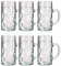 ich-zapfe.de Biergläser 0 5 Liter - Oktoberfest Bierkrug - Bierkrug 0 5 Liter - Maßkrug 0 5 liter Oktoberfest Bierkrug mit Henkel von bester Qualität ISAR (Satz mit 6 Stück)