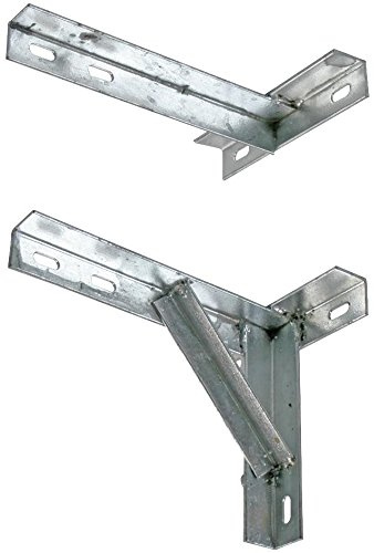 18 T&K Bracket - GALV, for Use with Aerials, Aerials/Antennas/Dishes Antenna Mounting Kits Aerial/Satellite Equipment, 1 Piece in Pack - AE4121G
