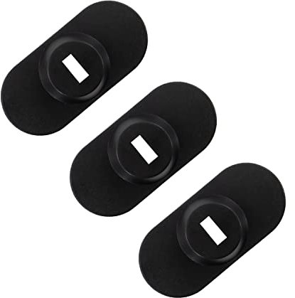 CaLeQi Anti-Diebstahl-Schloss Loch mit für alle Desktops, Laptops, MacBook, iPad, iPhone und Projektoren 3Pcs