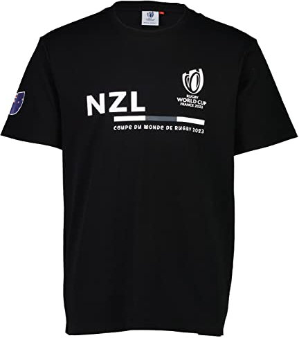 T-Shirt New Zealand – RWC – Offizielle Kollektion der Rugby-Weltmeisterschaft 2023