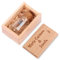 OXYEFEI Botella Flotante USB de Memoria Flash Personalizado Memory 3.0 Flash Drive pendrive Stick con Caja de Madera Regalos de Empresa para computadoras, Audio para Autos, etc (16GB)