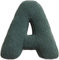 Fouriding Plüsch Buchstaben Kissen Englisch Alphabet Niedlich Wurf Kissen Zimmer Couch Dekorative Kissen für Kinderzimmer Sofa Bett Boden Auto Dekorative (A)