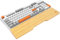 MAMBASNAKE Bamboo Wrist Rest for 104-key Full Size Keyboard,Class A 100% Pure Bamboo,Ergonomic Keyboard Palm Rest,Solid Wooden Feel Wrist Pad with Anti-Slip Rubber Feet,Durable,Pain Relief,Easy Typing