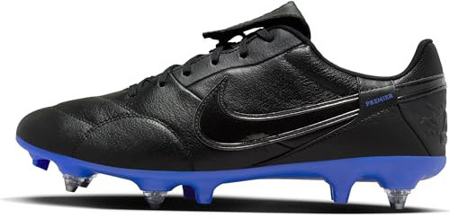 Nike Herren The Premier III SG-PRO AC Fussballschuh, Black/Black-Hyper Royal, 42.5 EU