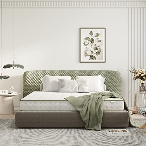 Novilla Matratze 180x200 mit Gel Memory Schaum Federkernmatratze H3 Tonnentaschenfederkern Certi-PUR US Komfortschaum Rollmatratze Öko Tex 18cm Mittelfest Atmungsaktiv Komfortmatratze