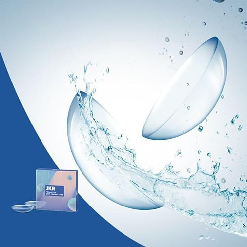 Monatslinsen, sphärische Kontaktlinsen, weich, 2 Stück BC 8.6 mm/DIA 14 (-3.00 Dioptrien)