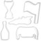Formula 1 F1 Racing Car Cookie Cutter Pack