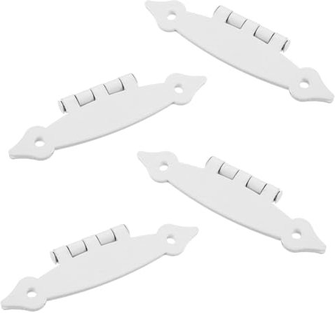 HEMOTON 4pièces Lot De Charnières Fermées Pour Portes De Placard Pour Armoires De Cuisine Et Meubles