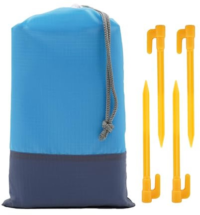 RLXMARTD Picnic Blanket Portable,Outdoor Mini Pocket Beach Mat,200 * 140cm,Waterproof, Sand proof, Machine Washable,Multipurpose Rugs for Camping,Travel, Park, Beach, Garden, Family Gathering
