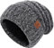 ZASFOU Damen Winter Mütze Beanie mit Fleecefutter Warme Kunst Nerz Samt Wintermütze Thermo Strickmütze Mützen für Frauen Geschenk