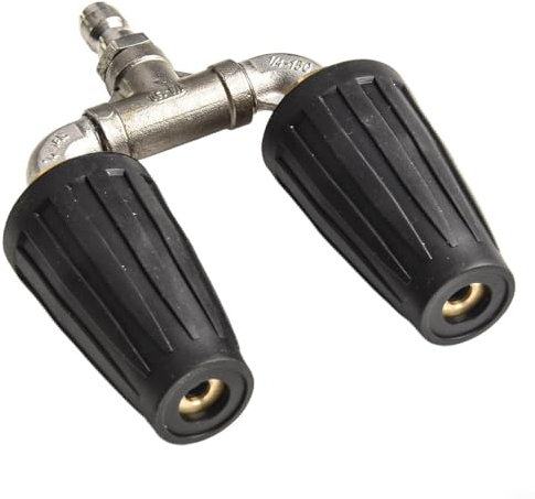 Oniissy High Pressure Washer Rotating,Dual Turbo Nozzle Spray Tip1/4 4000PSI 4-6GPM,Turbo Nozzle Spray Tip, for High Pressure Washers