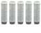 5 rotoli di nylon linea di pesca bobina filo elastico, linea elastica di pesca, varie specifiche di alta gomma di nylon elastico linea di pesca (0.50mm/50m)