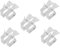 Cabilock 5 Sätze Tischdeckenclip Aus Edelstahl Tischtuchhalter Campingtisch-clip Tischdeckenklammern Outdoor Tischtuchklammern Outdoor Tischdeckenklammern Zum Befestigen 2 Stück * 5