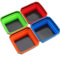 Plateau à vis magnétique pliable en silicone de 11,4 cm, bol en silicone à base magnétique pliable, plateau à outils à vis magnétique, outils mécaniques (orange)