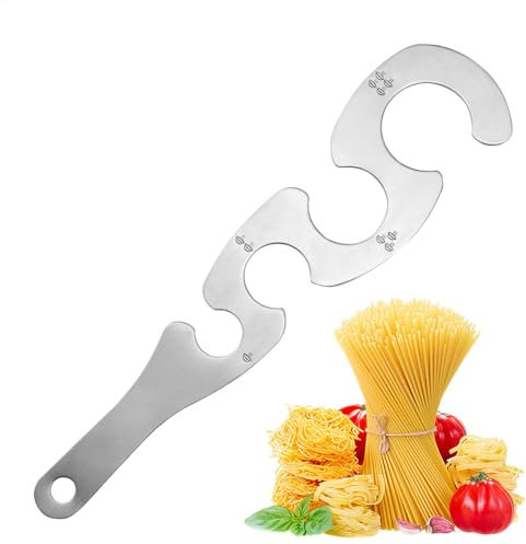 Küchenwerkzeug-Nudellineal für Zuhause - Nudelmesswerkzeug, S-förmiges Spaghetti-Messgerät | Wohnheim, Restaurant für Kinder, Männer, Frauen und Familien, Nudellineal mit einstellbaren Größen