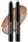 Erinde 2Pcs Glitzer Lidschatten Stift, Glitter Eyeshadow Stick Wasserfest & Langanhaltend, Creme Shimmer Crayon Eyeliner, Metallic Shimmer Augen Makeup Pen #01 + # 09 Shimmer