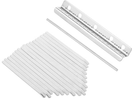 ibasenice Kalimba Fingerklavier Tasten Manganstahl Daumenklavier Mit Geprägtem Skalendesign Für Diy Reparatur Und Aufrüstung Einfach Zu Spielen Für Anfänger