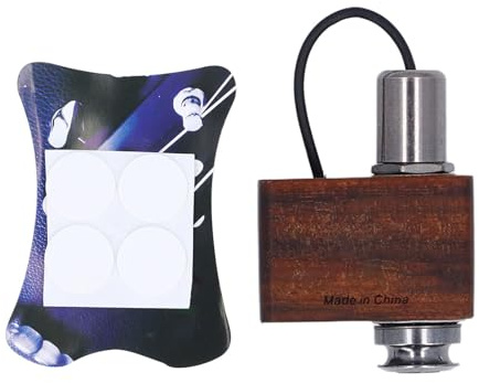 Eujgoov Tonabnehmer für Akustikgitarre, Klang, Vielseitige Kompatibilität, Piezo Zum Aufkleben für Gitarre, Ukulele, Violine, Guzheng Erhu, Metall-Holz-Material