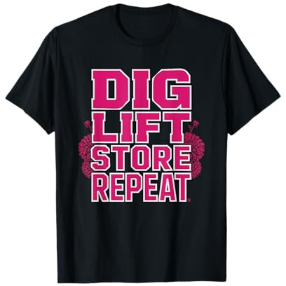 Dahlia Grower Digs Tubers Lifts Fall Obsessed Tuber Digger T-Shirt