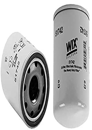 WIX 51742 Oil Filter Replacement, Built for Synthetic and High Mileage Oil - Compatible with Ford, IHC Trucks with 6.9 Diesel Engine (83-93), 7.3L Diesel Engine (87-95)
