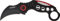 Tac Force Erwachsene TF-578BK Taschenmesser, Schwarze Gebogene Klinge, L