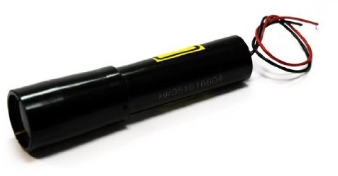 Expander Laser, grün, 532 nm, 3 V DC, Ø24x120 mm, Laserklasse 2M, Fokus einstellbar, Kabellänge 100 mm - 70102499